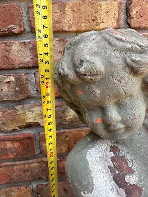 22” Vintage Garden Statue