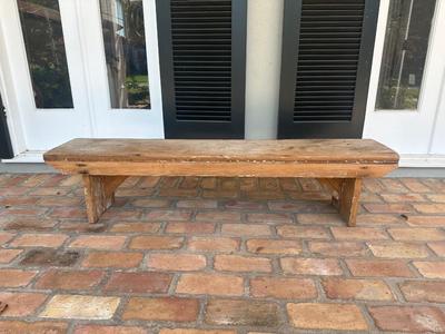 Solid Wood Bench