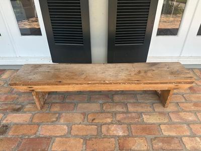 Solid Wood Bench