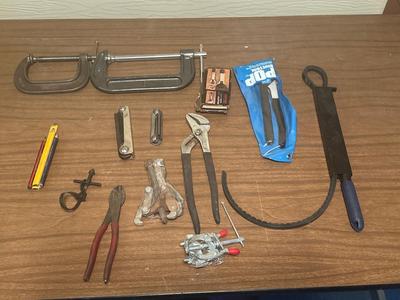 Pliers and clamps
