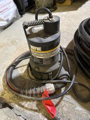 Sump Pump and hose #2