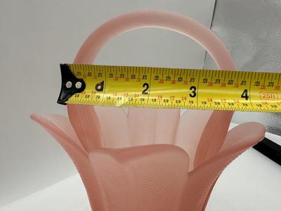 MIKASA Pink Basket Vase