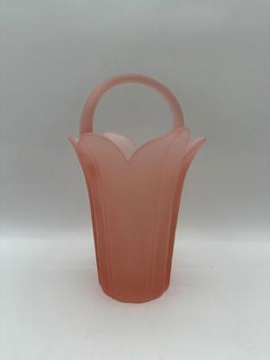 MIKASA Pink Basket Vase