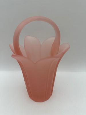 MIKASA Pink Basket Vase