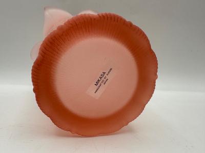 MIKASA Pink Basket Vase