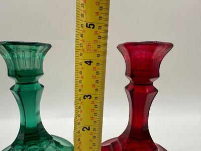 Two Sets of Vintage Candle Holders