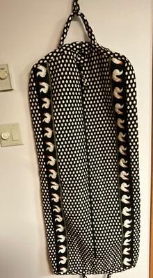 Vera Bradley quilted Rooster Eggs Garment bag Plus