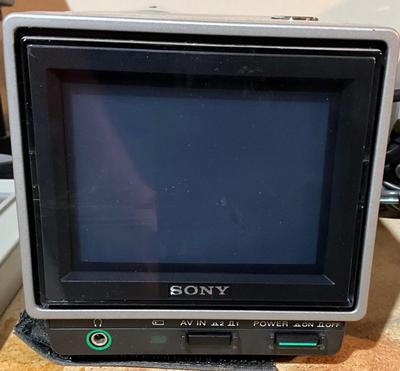 Small Sony TV, Quasar TV, Daylight screen, Radio Shack intercom system