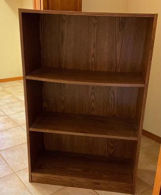 Wooden shelf