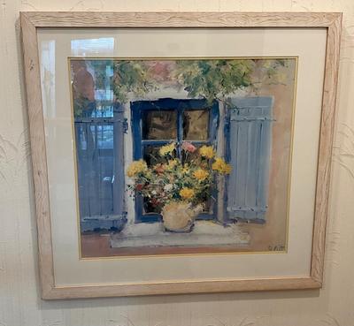 Large framed art, 38x38