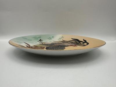 Macau H.F.P. Hand-Painted Rooster Plate