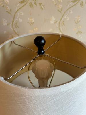 Carved Table Lamp