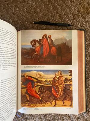 1957 HOMY BIBLE, OTHER ITEMS FOR WORSHIP & MORE