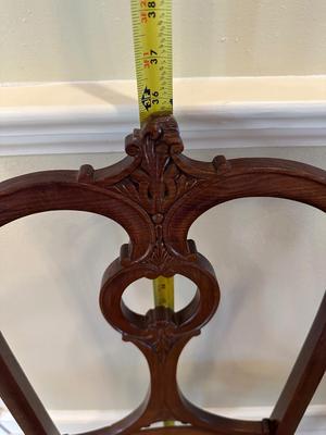 Pair of Caned Dining Chairs (see description).