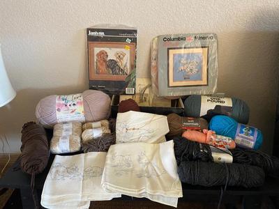 YARDS-N-YARDS OF YARN & EMBROIDERY PATTERN