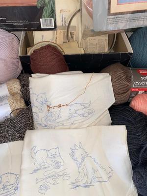 YARDS-N-YARDS OF YARN & EMBROIDERY PATTERN