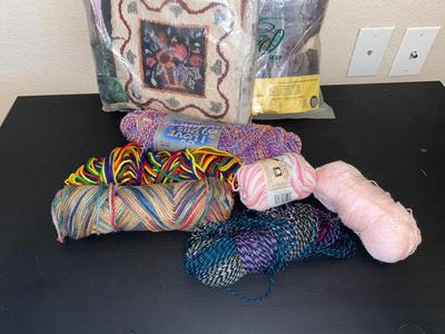 IT’S ALMOST SWEATER & AFGAN MAKING WEATHER**LOOK AT ALL THIS YARN!”