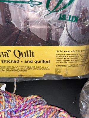 IT’S ALMOST SWEATER & AFGAN MAKING WEATHER**LOOK AT ALL THIS YARN!”