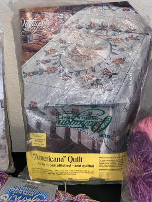 IT’S ALMOST SWEATER & AFGAN MAKING WEATHER**LOOK AT ALL THIS YARN!”