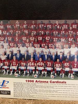 98’ DENVER BRONCOS FOOTBALL and the 1992 SAN DIEGO CHARGERS AND ARIZONA CARDINALS TEAM PHOTOS