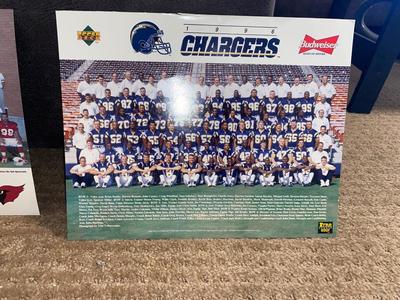 98’ DENVER BRONCOS FOOTBALL and the 1992 SAN DIEGO CHARGERS AND ARIZONA CARDINALS TEAM PHOTOS