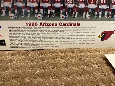 98’ DENVER BRONCOS FOOTBALL and the 1992 SAN DIEGO CHARGERS AND ARIZONA CARDINALS TEAM PHOTOS