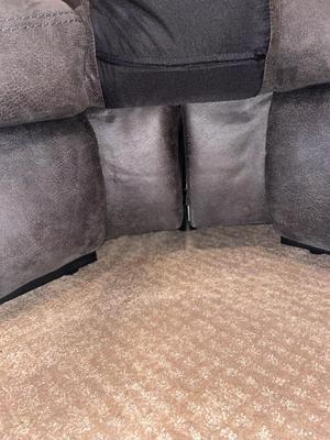 REALLY NICE RECLINING GREY CORNER SECTIONAL