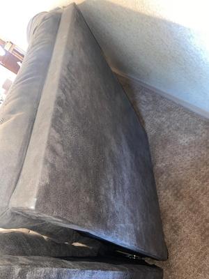 REALLY NICE RECLINING GREY CORNER SECTIONAL