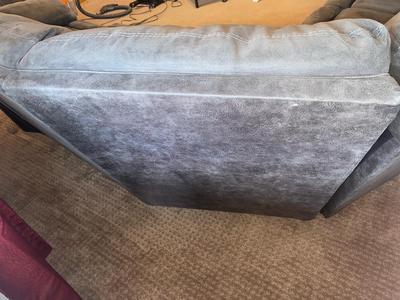 REALLY NICE RECLINING GREY CORNER SECTIONAL