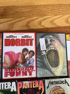 PANTERA, METALLICA, PINK FLLOYD AND OTHER EXCELLENT MOVIES ON DVD & VHS