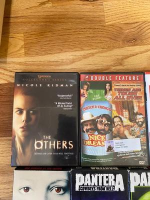PANTERA, METALLICA, PINK FLLOYD AND OTHER EXCELLENT MOVIES ON DVD & VHS