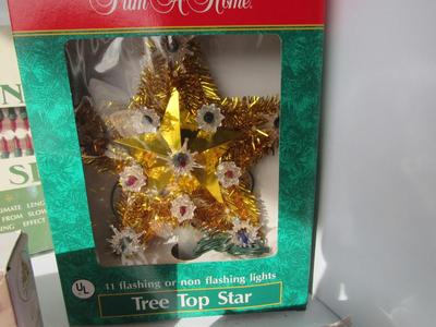 Misc Christmas Lights Sets, Tree Topper