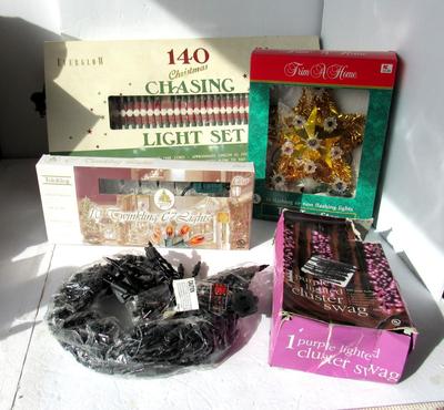 Misc Christmas Lights Sets, Tree Topper