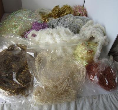 Large Lot of Unusual Christmas Garland