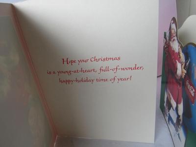 Large Lot Unused Coca Cola Santa Christmas Cards