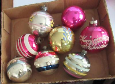 Lot of Vintage Christmas Ornaments