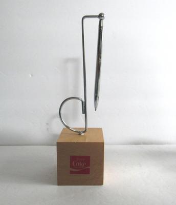 Older Coca Cola Magnetic Holder With Pen
