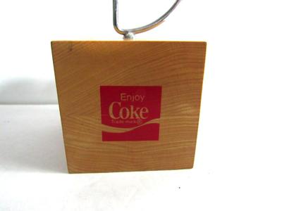 Older Coca Cola Magnetic Holder With Pen