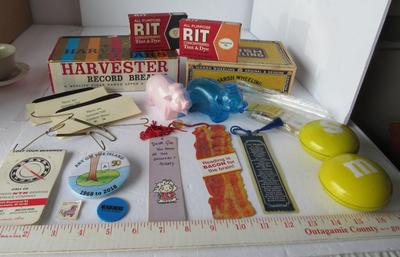 Lot of Misc Small Advertising and Junk Drawer Stuff