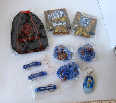 Lot of Beer Advertising Smalls, Can Cozies