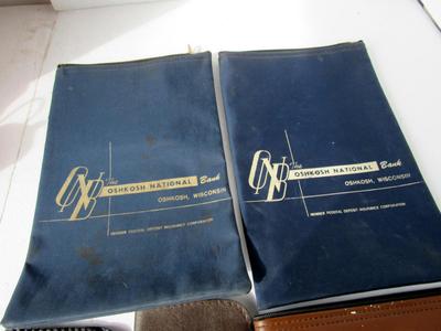 Old Bank Bags and Eye Glass Holders