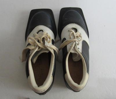 Older Pair Golf Shoes