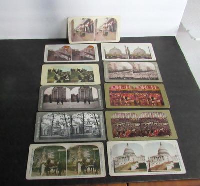 Lot of Antique Stereoscope View Cards