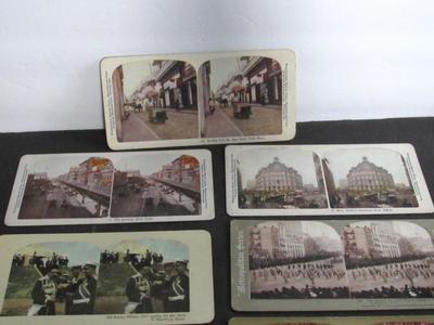 Lot of Antique Stereoscope View Cards