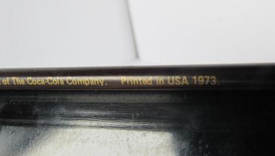 Older Coca Cola Tray, 1973