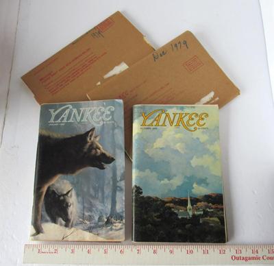 2 Old Yankee Magazines, 1979