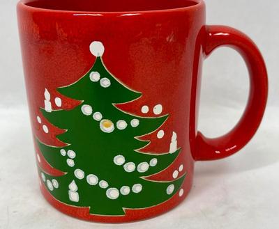 Christmas Themed Ceramic Coffee Cup