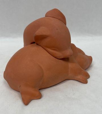Terra Cotta Pigs - Sleeping on top of each other