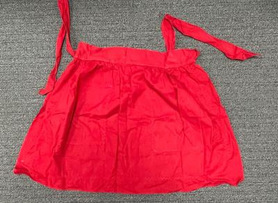 Vintage Red Apron