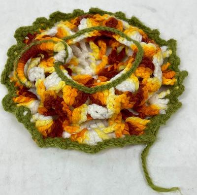 Lot N - Crocheted Teacup and Saucer